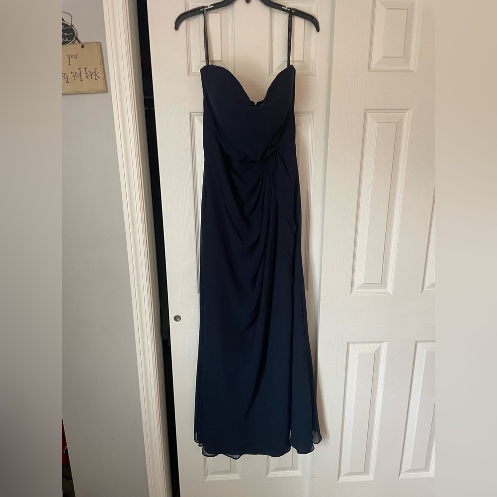 navy blue dress